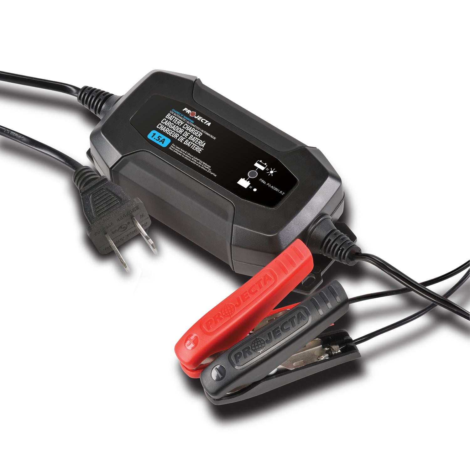 Charge N Maintain AC015, 4 Stage Battery Charger, 1.5A 12V – Projecta