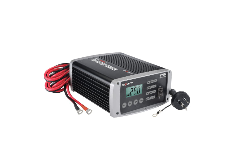 12V Automatic RV 25 Amp 7 Stage Battery Charger Multi Chemistry Lithium